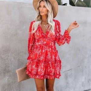 Vici Shake it up floral dress